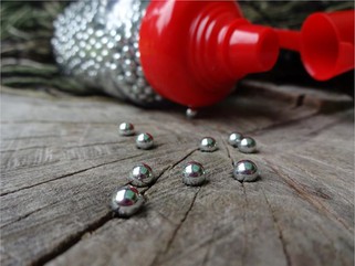 Preċiżjoni tal-Fidda Żingu Miksijin tal-Metall BBS 4.5mm (.177 Cal)